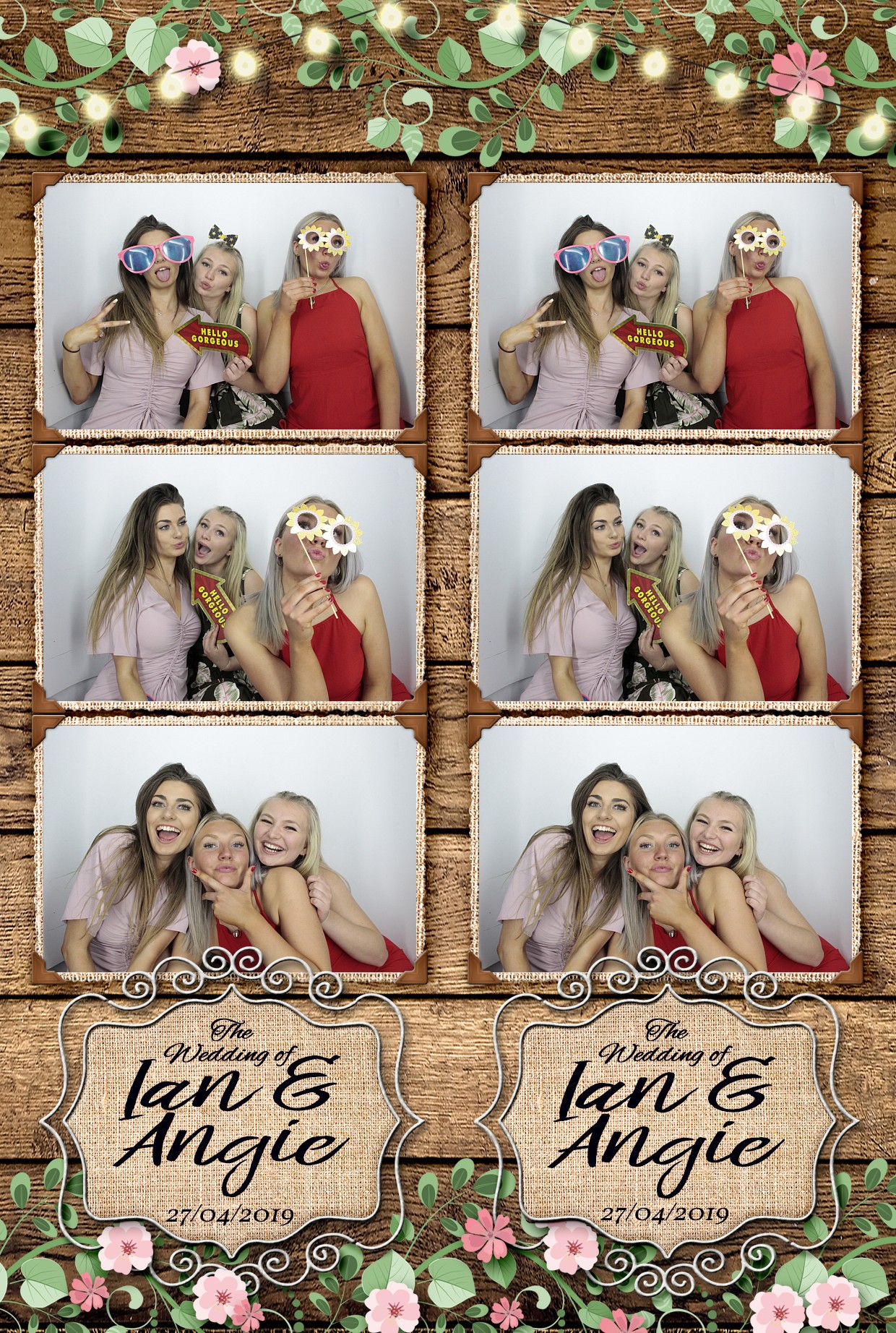 Ian & Angie’s wedding  | View more photos from the event at gallery.myphotoboothexperience.co.uk/u/MyPhotoBoothExperienceLtd/Ian-Angie’s-wedding